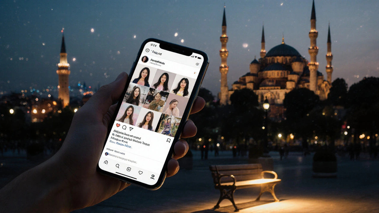 İstanbul&#039;da Asyalı escortlarla güvenli bağlantı kurmak için sosyal medya üzerinden profil görüntüleniyor.