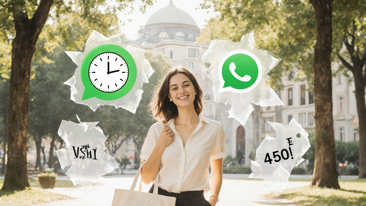 Şişli&#039;de doğaçlama bir parkta güvenilir bir escort, doğal ışıkta sakin bir ifadeyle duruyor.