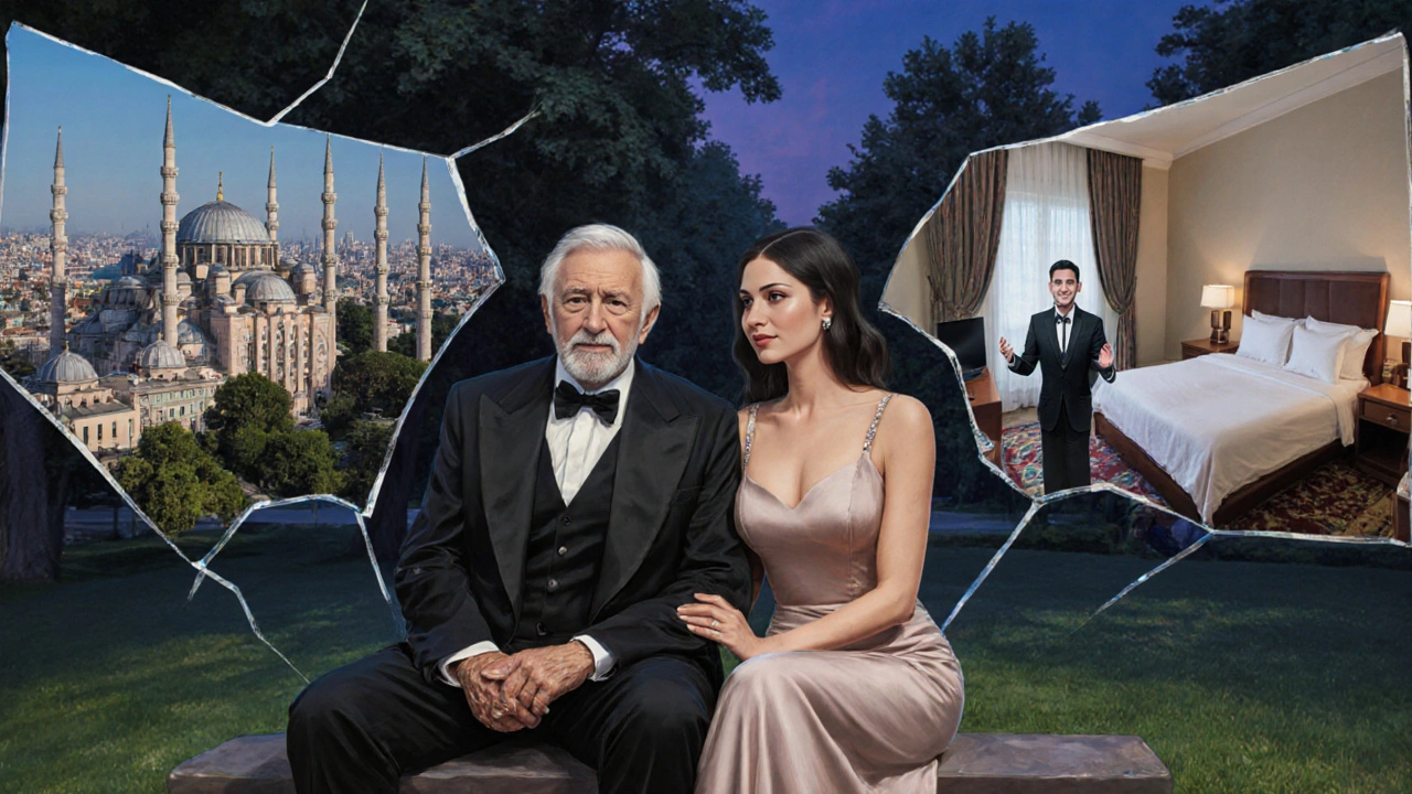 Üç farklı eşlik hizmeti türü, İstanbul manzarasıyla sembolik olarak bir aynada yansıtılmış.