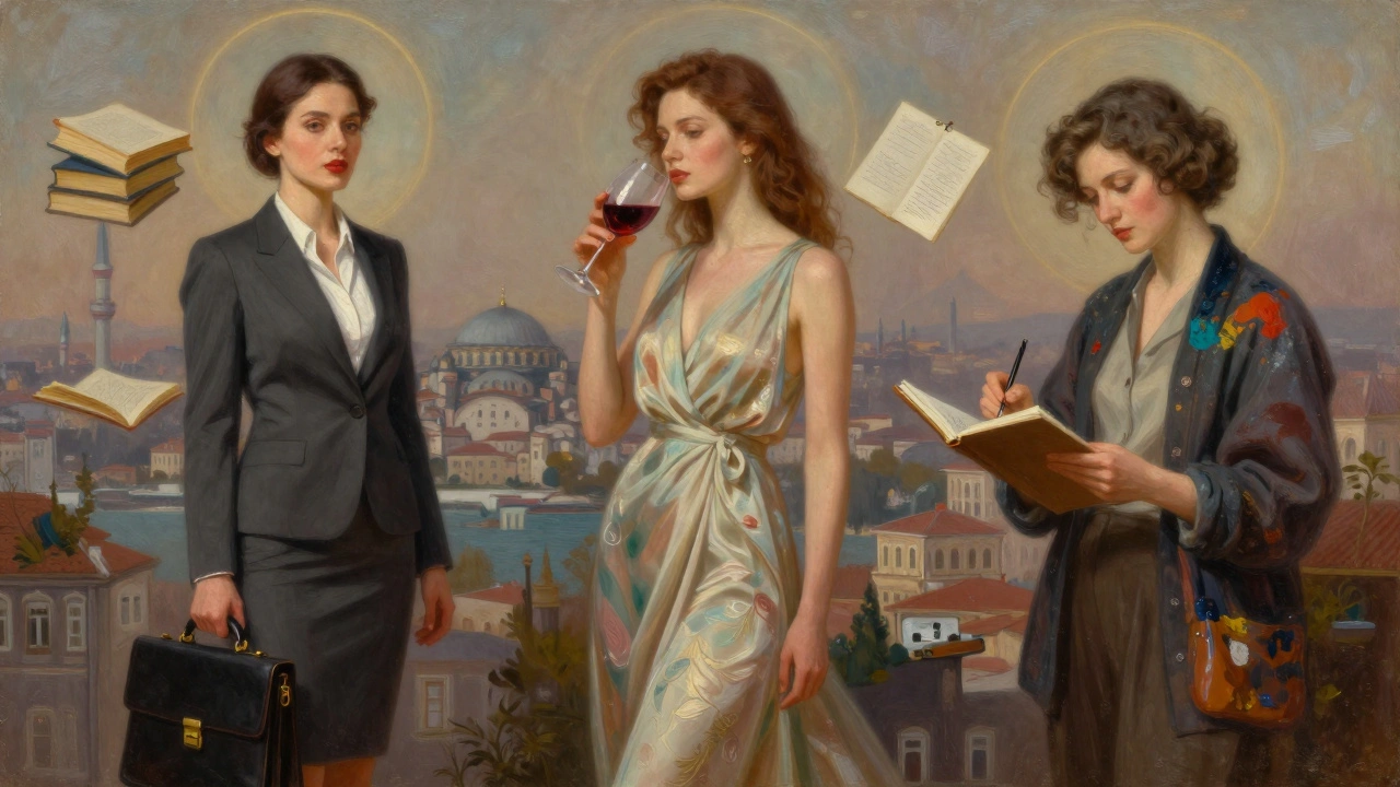 İstanbul'da üç farklı milf escort tipi: iş kadını, yabancı ve sanatçı.