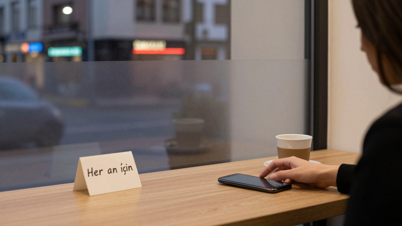 Esenyurt'ta bir escort ajansının sakin ve profesyonel ofisi.